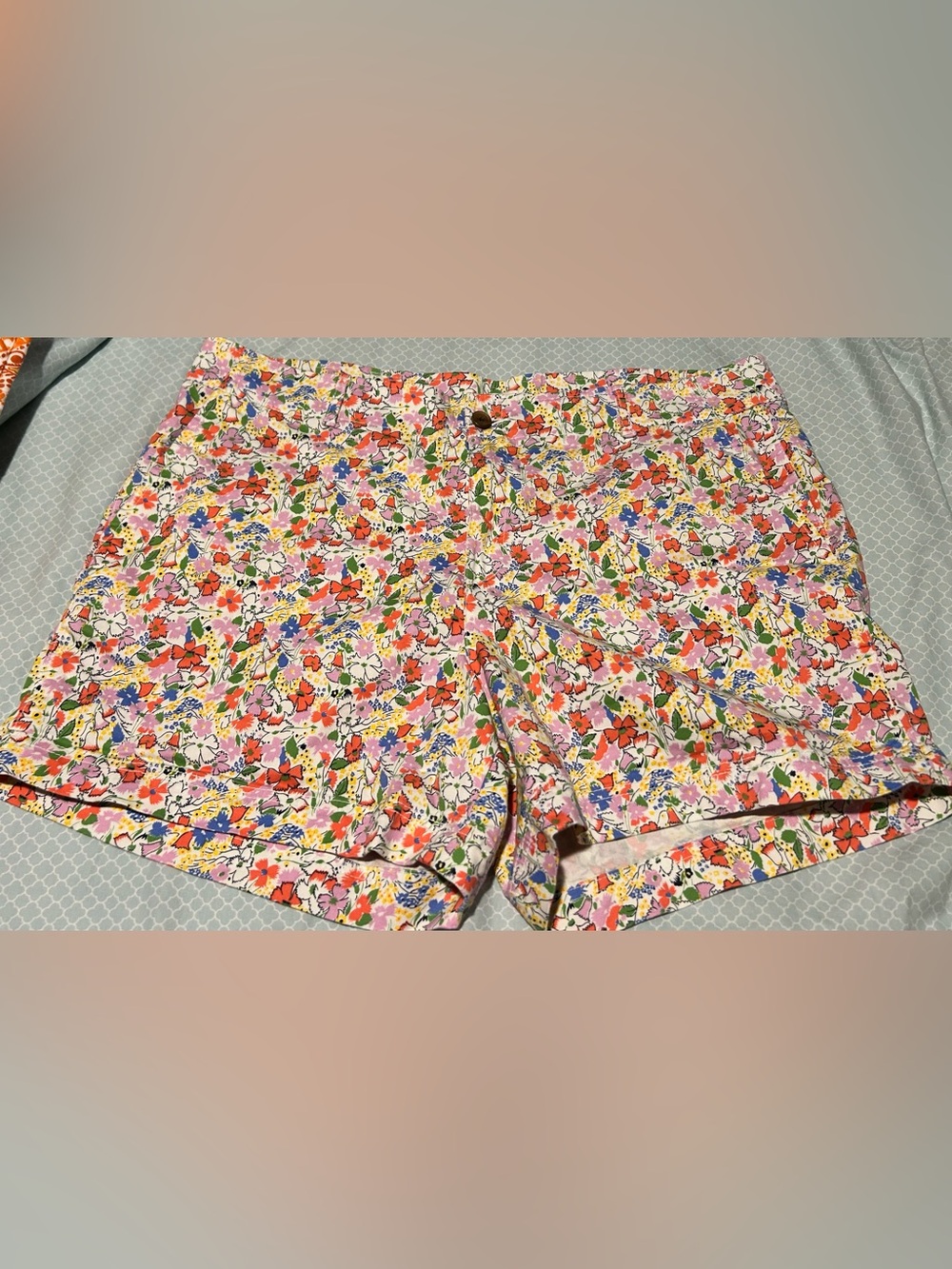 GAP Multicolor Floral Cotton Shorts